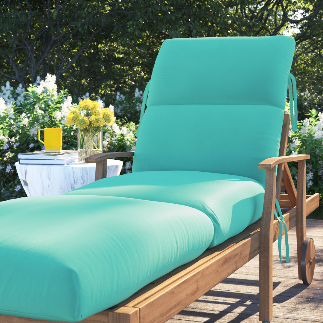 Indoor/Outdoor Sunbrella Chaise Cushion